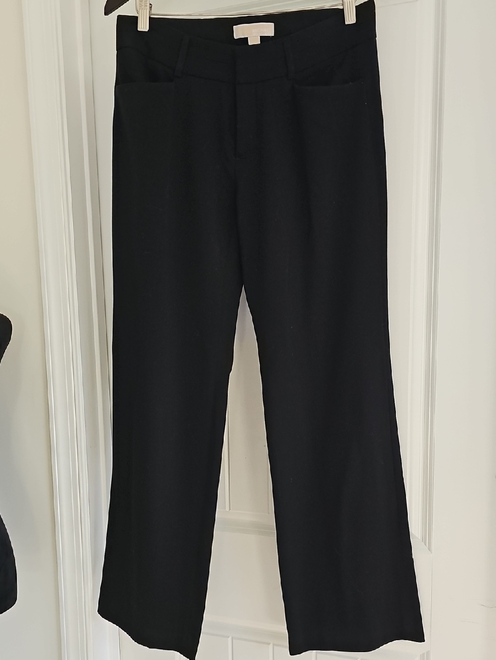 MICHAEL Michael Kors Black Dress Pants - Straight Leg, Size 6